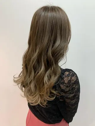 ロング カラー パーマ キッズ ネイル マツエク・マツパ ボブ、縮毛矯正👑 心斎橋/高城涼也のヘアスタイル