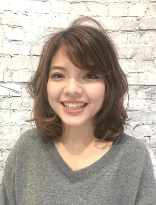 ミディアム 瀧本 顕のヘアスタイル