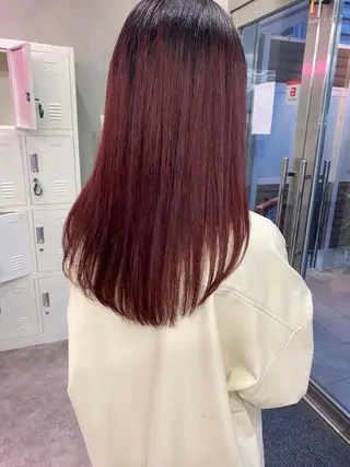 ロング カラー 🕶️佐藤 海李🐏のヘアスタイル