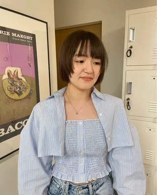 ショート カラー MARI ｟津田沼駅｠のヘアスタイル