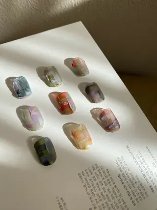 ネイル 草加ニュアンスネイル 🌚hersのネイルデザイン