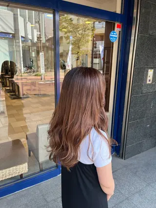 ロング カラー 大人透明感艶カラー 寺田稜のヘアスタイル