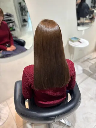 ロング 艶髪🫧‪🎀 岡由紀乃のヘアスタイル