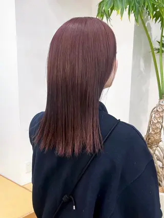 カラー amy.所属・amy.館澤 鮎奈のヘアスタイル