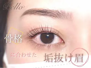 アイブロウ 森 恵のマツエク・マツパデザイン