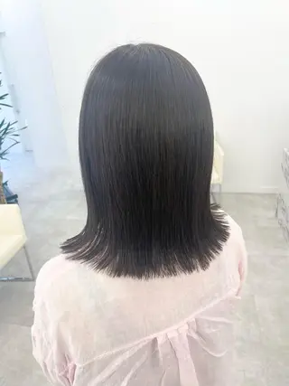 ミディアム カラー ヘアアレンジ 【Sweep】おじま のぞみのヘアスタイル