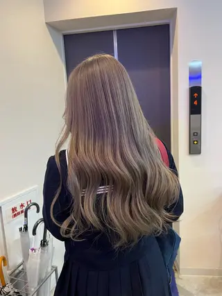 ロング フリーダムマティーニ所属・藤本 翔己のヘアスタイル