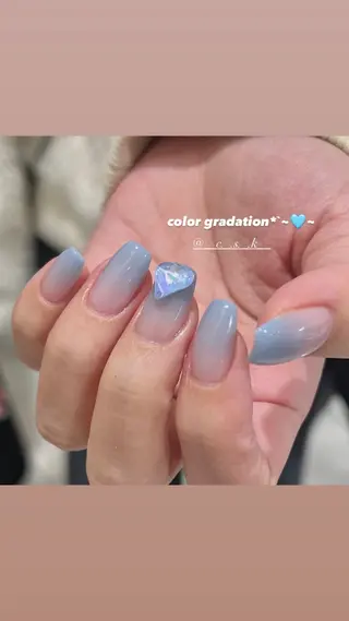 ネイル 🎀チーク/ちゅるん 🫧chisa🎀のネイルデザイン