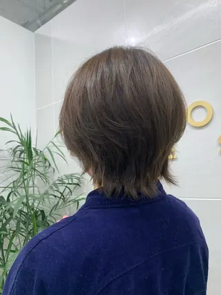 ショート カラー 本格ヘッドスパ🌿 ×ヘア 佐藤のヘアスタイル