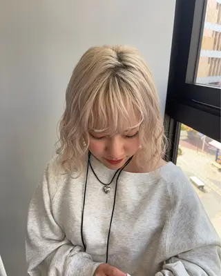 ミディアム パーマ ROCCO3rd / りんなのヘアスタイル
