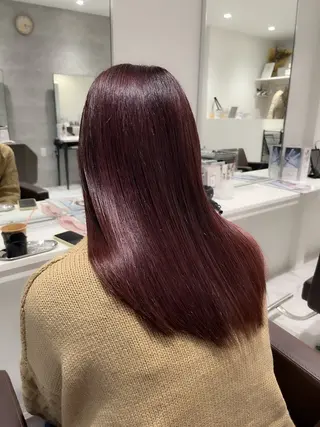 セミロング カラー Grow by NYNY 坂本 理輝のヘアスタイル