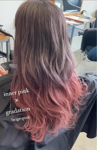 ロング 平野 朋未のヘアスタイル