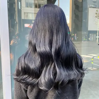 セミロング カラー パーマ ヘアアレンジ メンズ キッズ ネイル マツエク・マツパ アイブロウ 🦋韓国風カラー🦋 こうせい原宿のヘアスタイル