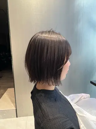 ショート ハルキミナトジャパン横浜所属・美髪矯正/髪質改善 /艶髪/千田理名🪞のヘアスタイル