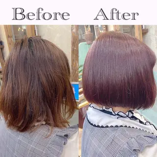 ショート 🎀ブリーチなし 透明感🎀yuhiのヘアスタイル