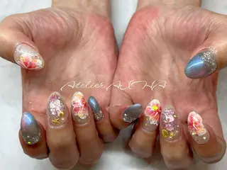 ミディアム アトリエAIHA所属・アトリエAIHA★ フィルイン推奨サロンのネイルデザイン