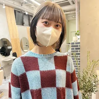 ミディアム カラー cope'u  emu所属・cope'u moneのヘアスタイル