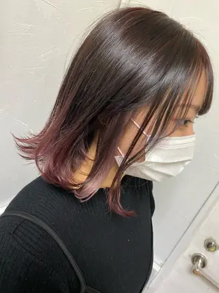 ミディアム カラー PSY(サイ)所属・PSY(サイ)池袋 金田尚久🎨のヘアスタイル