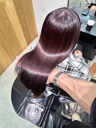 ロング DXシェアサロン渋谷所属・縮毛矯正🌝髪質改善 🌝しじたかゆきのヘアスタイル