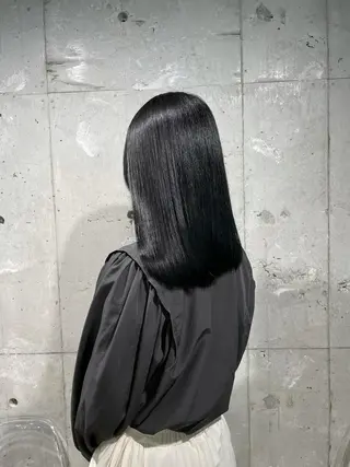 セミロング カラー 💎髪質改善縮毛矯正 SHU💎のヘアスタイル