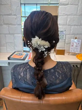 ヘアアレンジ 🫧おか えいみ🫧のヘアスタイル