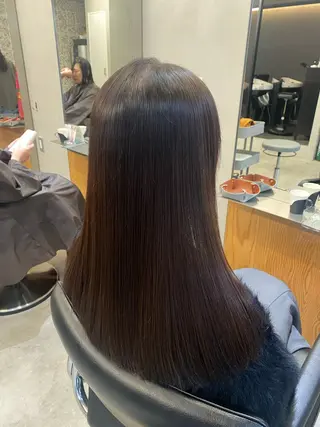 ロング OAK×NACHUL所属・🐑✨ 丸山紗耶佳のヘアスタイル