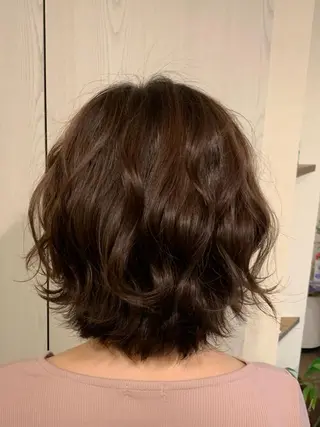 ショート カラー LUCIA所属・透明感カラー/ブリー チ無し/瀧田恭平のヘアスタイル