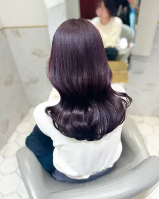 ロング カラー costes 今井芽依のヘアスタイル