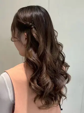 ヘアアレンジ 寒色/ブルーブラック 🐺❄️/ yuu.のヘアスタイル