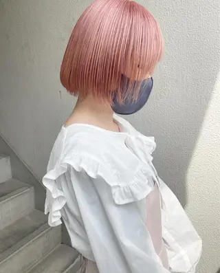 ショート カラー arisa/暖色 /伏見/レイヤーのヘアスタイル