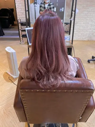 ロング カラー 髪質改善 ヒデのヘアスタイル