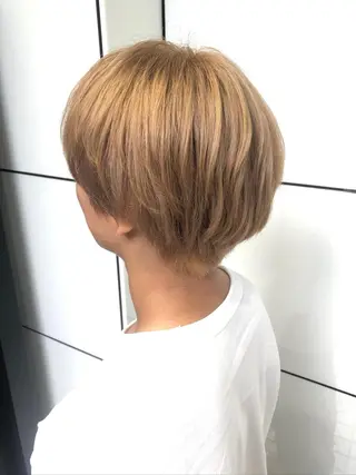 ショート カラー メンズ 髪質改善/縮毛矯正 今井海斗のヘアスタイル