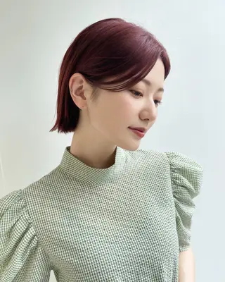 カラー Côte所属・ショート/ボブカット ゆい/Côte表参道のヘアスタイル