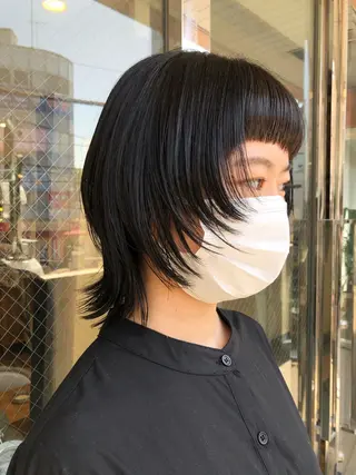 ミディアム bococa りんのヘアスタイル