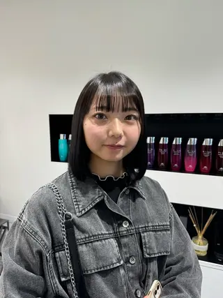 カラー ルイ🪐‪⋆𓈒𓏸 【ボブ/ハイトーン】のヘアスタイル