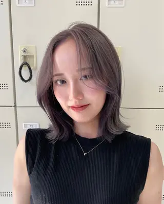 カラー 抜け感hair Mayu/ブリーチのヘアスタイル