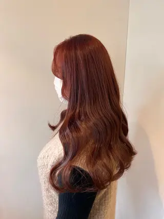 ロング カラー STORY／ MAOのヘアスタイル