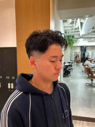 メンズ 似合わせメンズカット /ニュアンスパーマのヘアスタイル