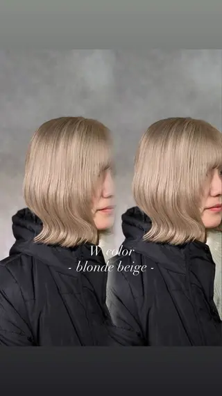 ミディアム 【nui 茨木】 原田美紅のヘアスタイル