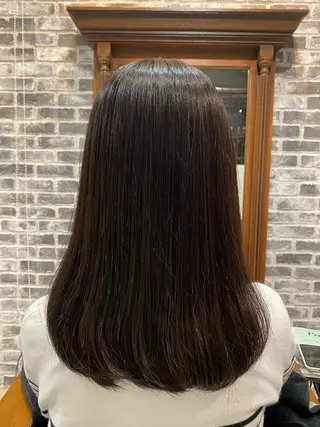 ロング カラー 顔周りカット/透明感 カラー/rioのヘアスタイル