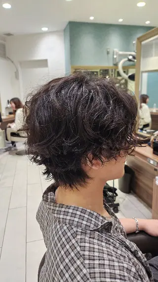 メンズ パーマ パーマ/縮毛矯正/ 韓国ヘア/副店長和田のヘアスタイル