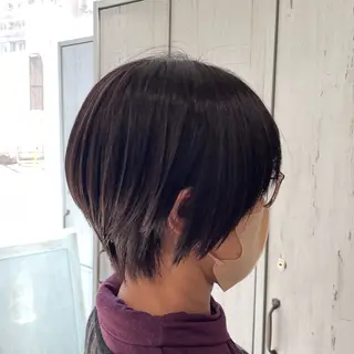 ショート ピンク・ラベンダー/ レイヤー/NANAのヘアスタイル