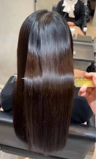 ロング カラー パーマ かこ 豊中のヘアスタイル
