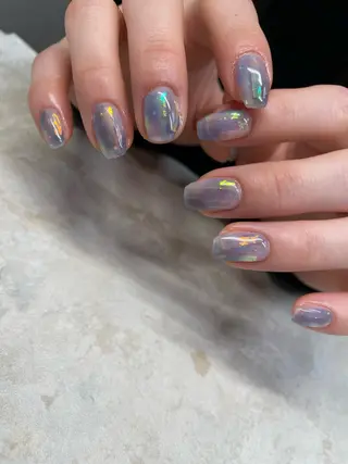 ロング カラー ヘアアレンジ キッズ ネイル マツエク・マツパ アイブロウ 福田 加奈のネイルデザイン