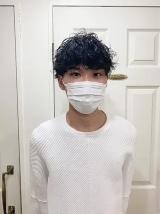 パーマ メンズ スパイキーショート/ メンズヘア/hugeのヘアスタイル