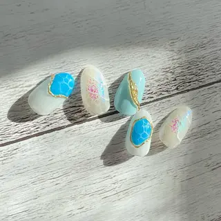 ネイル Nailsalon BLOOM🌷 山崎のネイルデザイン