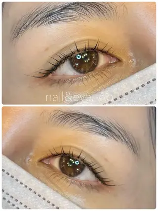 メンズ マツエク・マツパ nail&eye Aoのマツエク・マツパデザイン