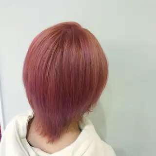 ミディアム ハイトーン/ブリーチ 八重津 晃輔のヘアスタイル