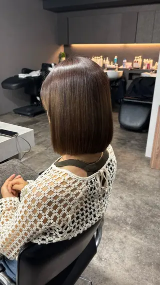 ショート ii+U 銀座【アイユーギンザ】所属・Hikaru 銀座美容師のヘアスタイル