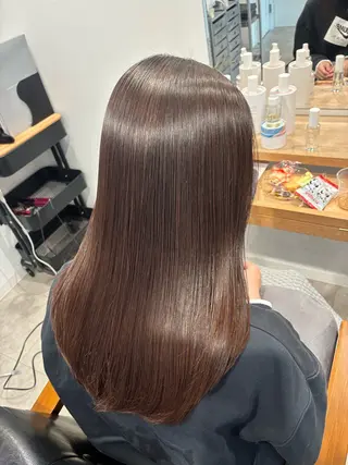 セミロング リベイル けんたのヘアスタイル